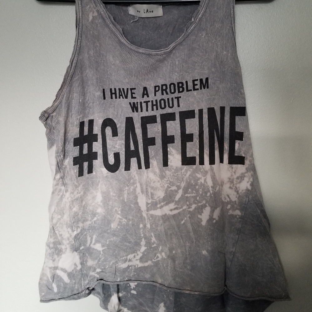 Black and Gray tank top